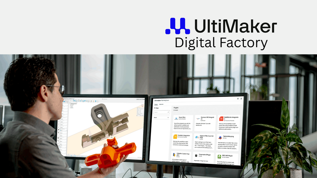 UltiMaker Digital Factory: Gestionarea inteligentă a imprimării 3D în cloud