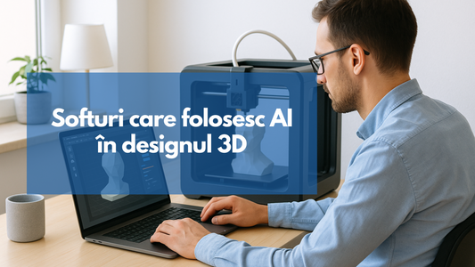 AI vs DESIGN - Top site-uri și softuri care folosesc inteligența artificială în designul pentru imprimarea 3D