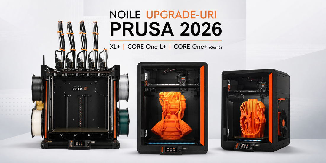 Prusa ridică ștacheta: ce aduc noile upgrade-uri din 2026