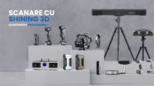 Reverse engineering: scanare 3D profesională
