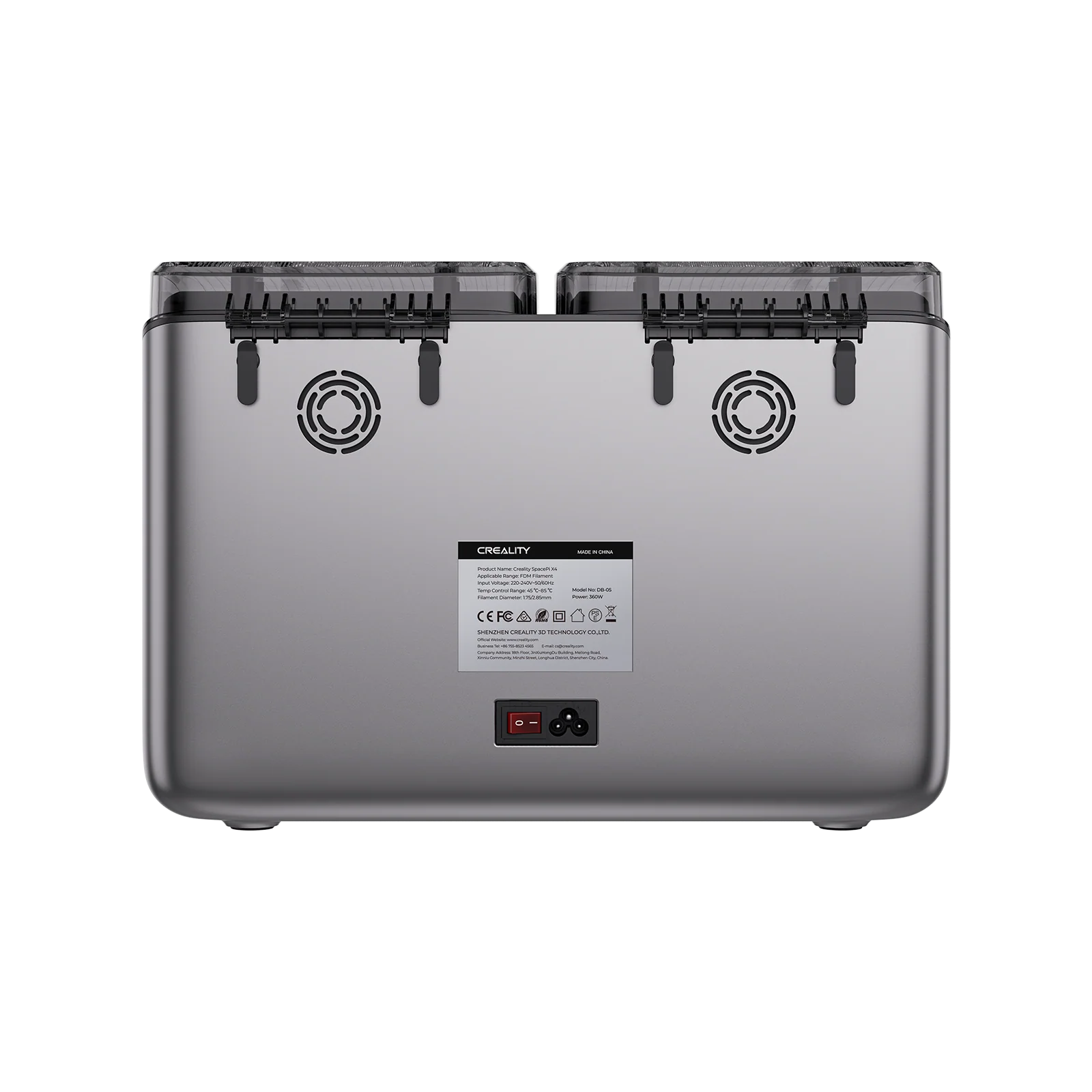 Creality SpacePi X4 Filament Dryer
