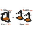 Imprimanta 3D Prusa MINI+ semi-asamblată