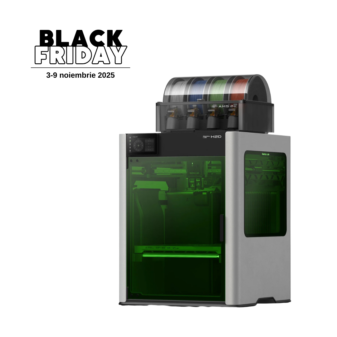 Imprimanta 3D Bambu Lab H2D Laser Full Combo