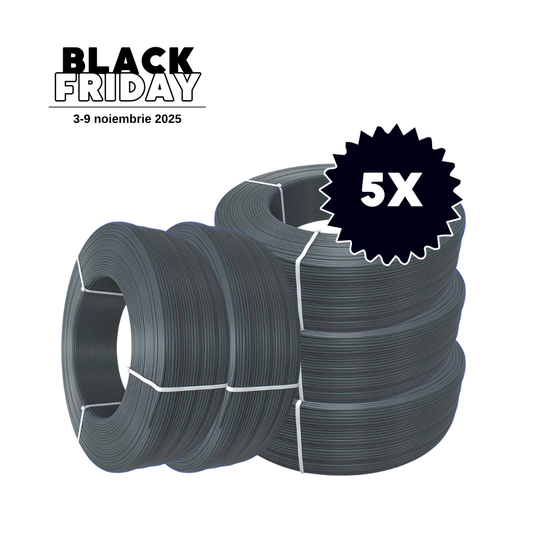 Pachet 5x FormFutura Refill PETG Iron Grey