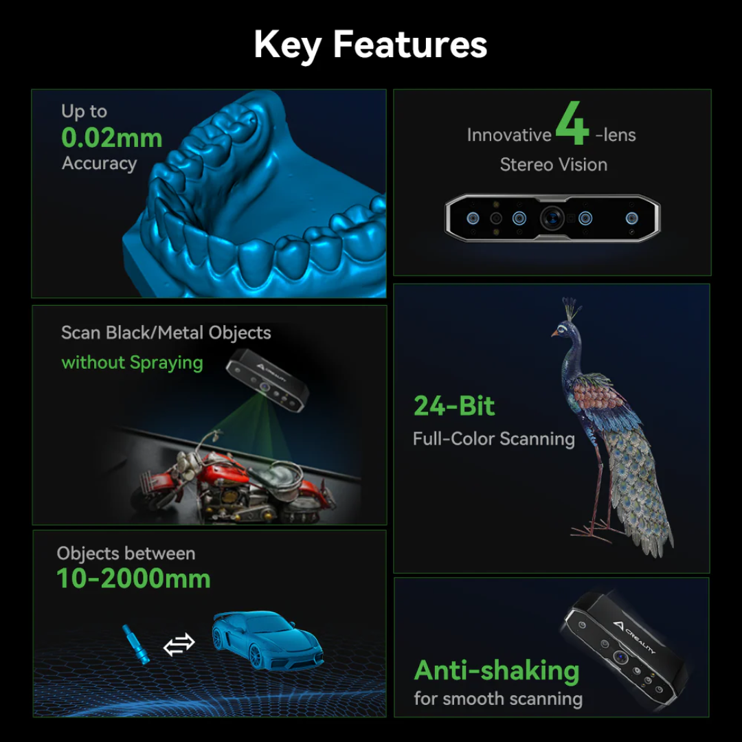 Scanner 3D Creality CR-Scan Otter
