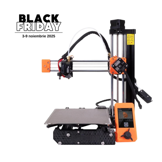 Imprimanta 3D Prusa MINI+ semi-asamblată