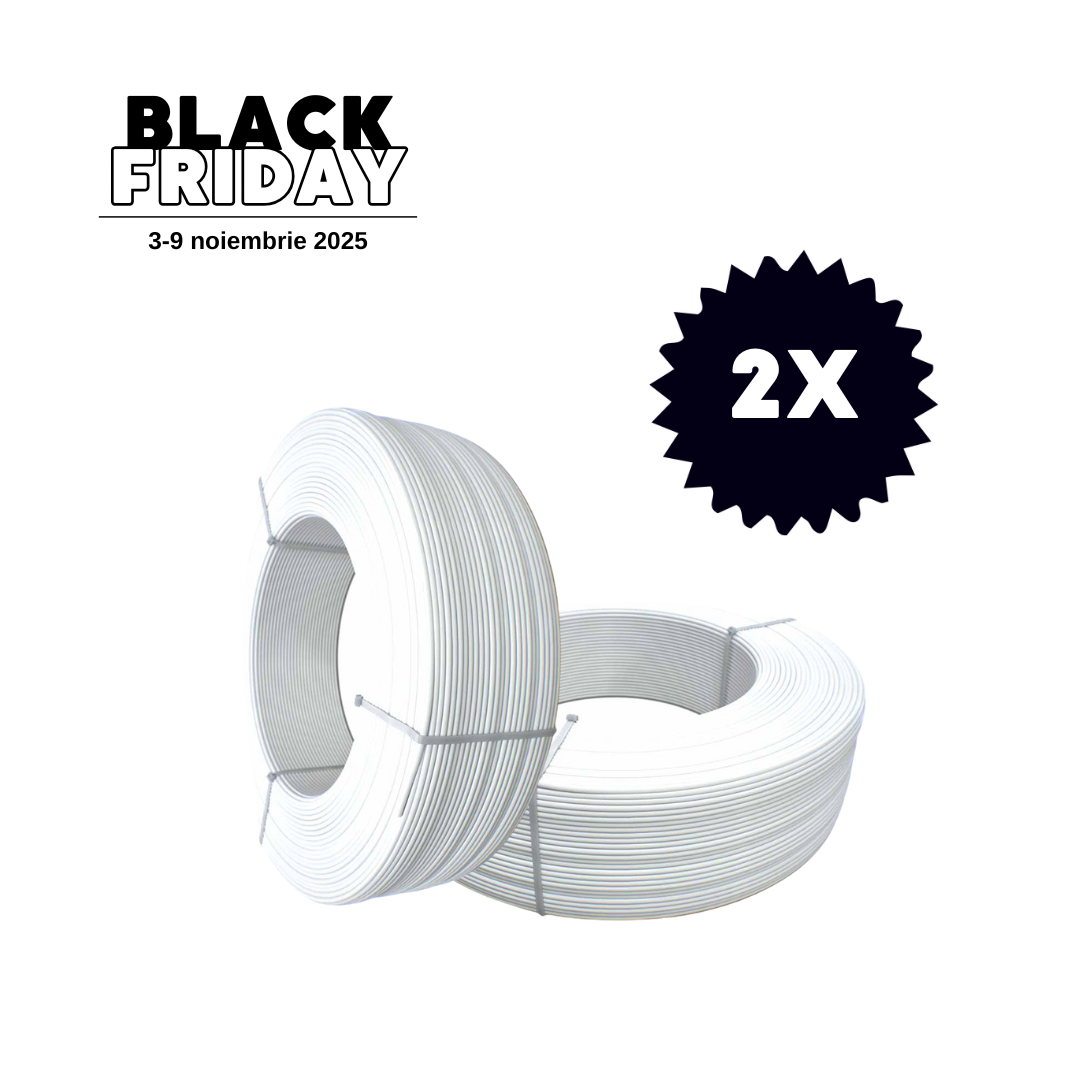 Pachet 2x FormFutura Refill PETG Signal White