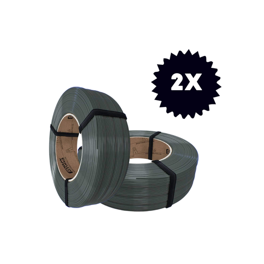 Pachet 2x FormFutura Refill PLA Basalt Grey