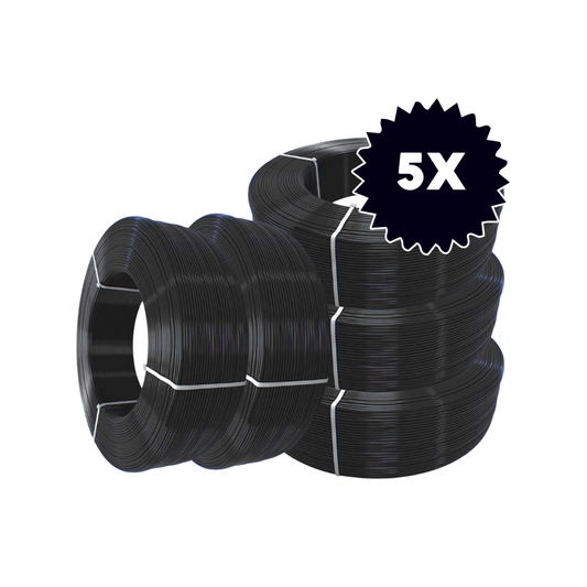 Pachet 5x FormFutura Refill PETG Traffic Black