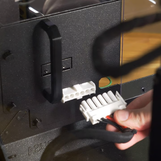 Cablu PSU cu eliberare rapidă pentru Original Prusa Enclosure (MK3/S/+)