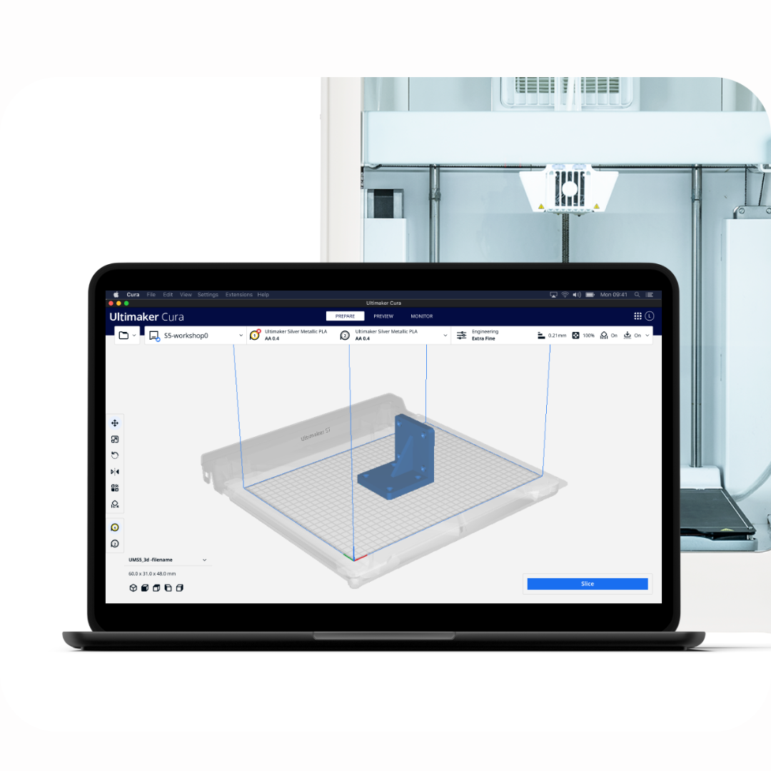 Software 3D UltiMaker Cura - Software Gratuit