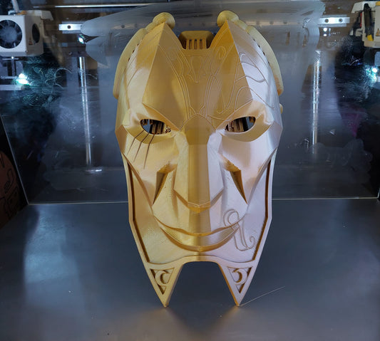 Jihn's mask (League of Legends) printat 3D