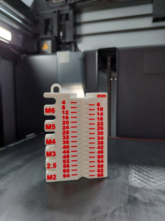 Metric lungime șuruburi printat 3D