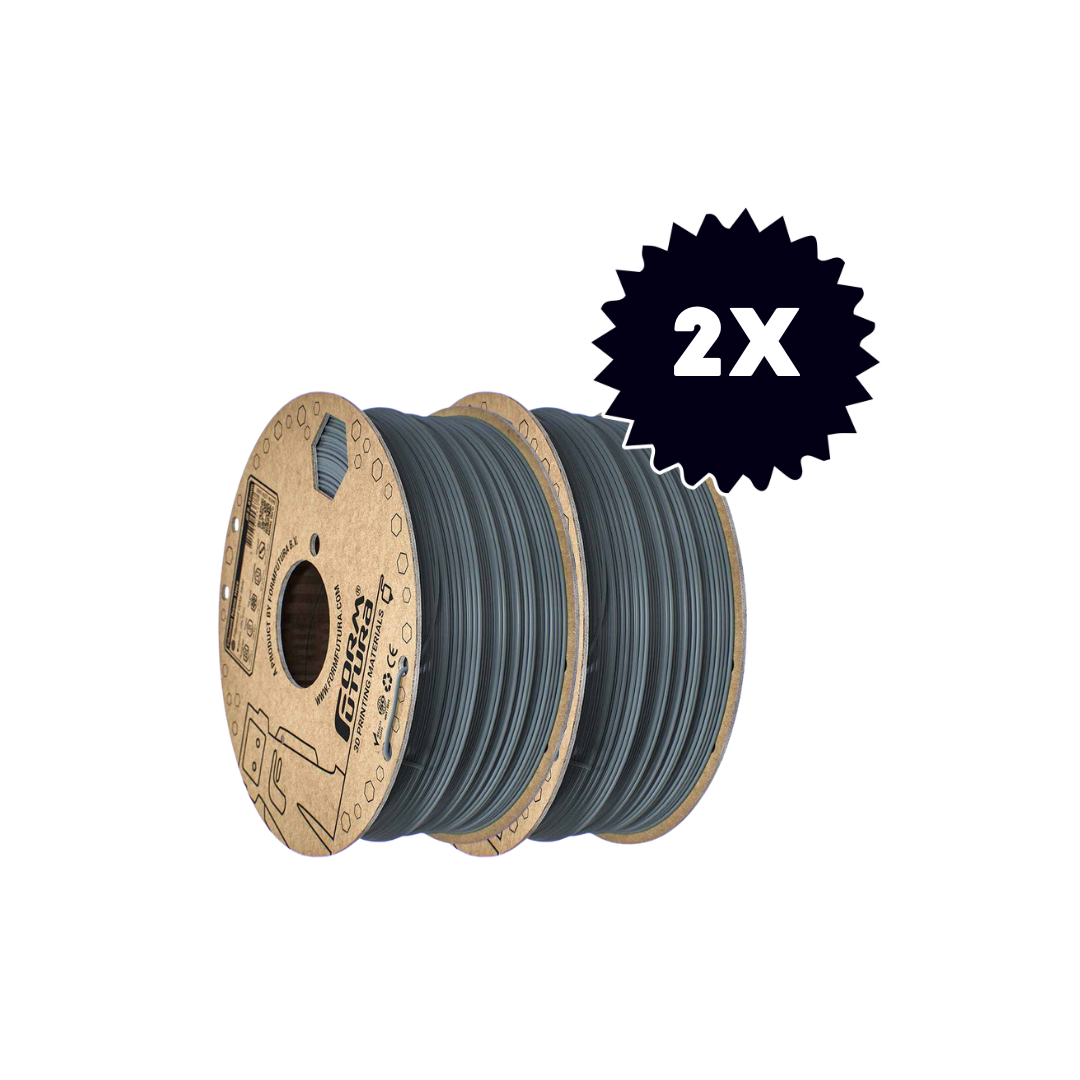 Pachet 2x FormFutura ePETG Squirrel Grey
