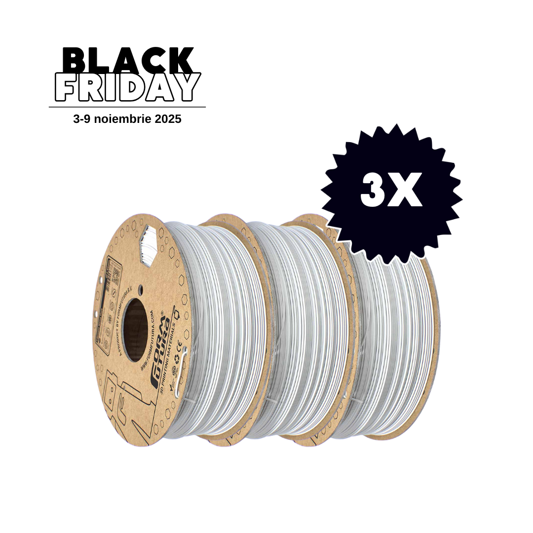 Pachet 3x FormFutura ePETG Traffic White