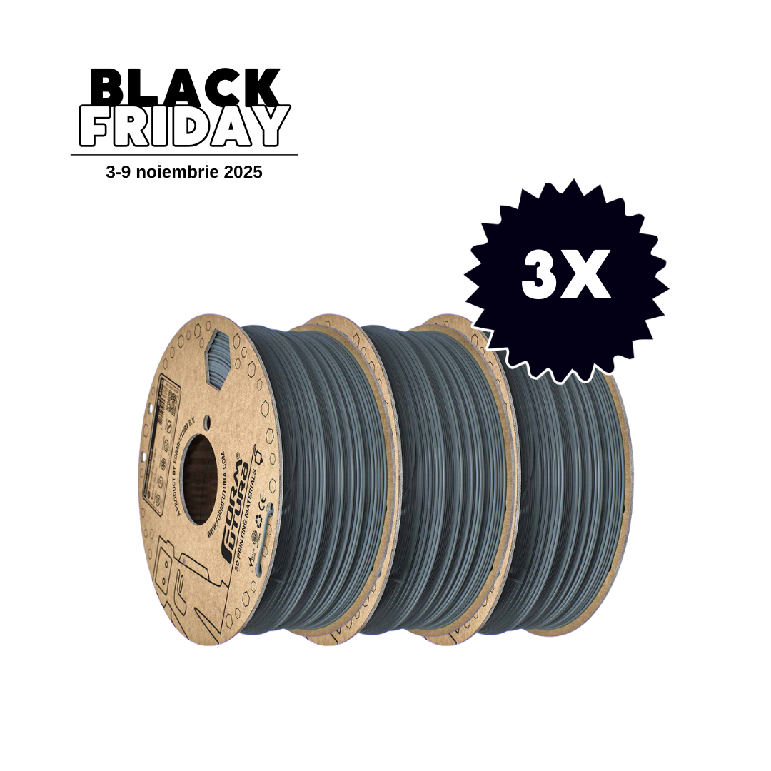 Pachet 3x FormFutura ePETG Squirrel Grey