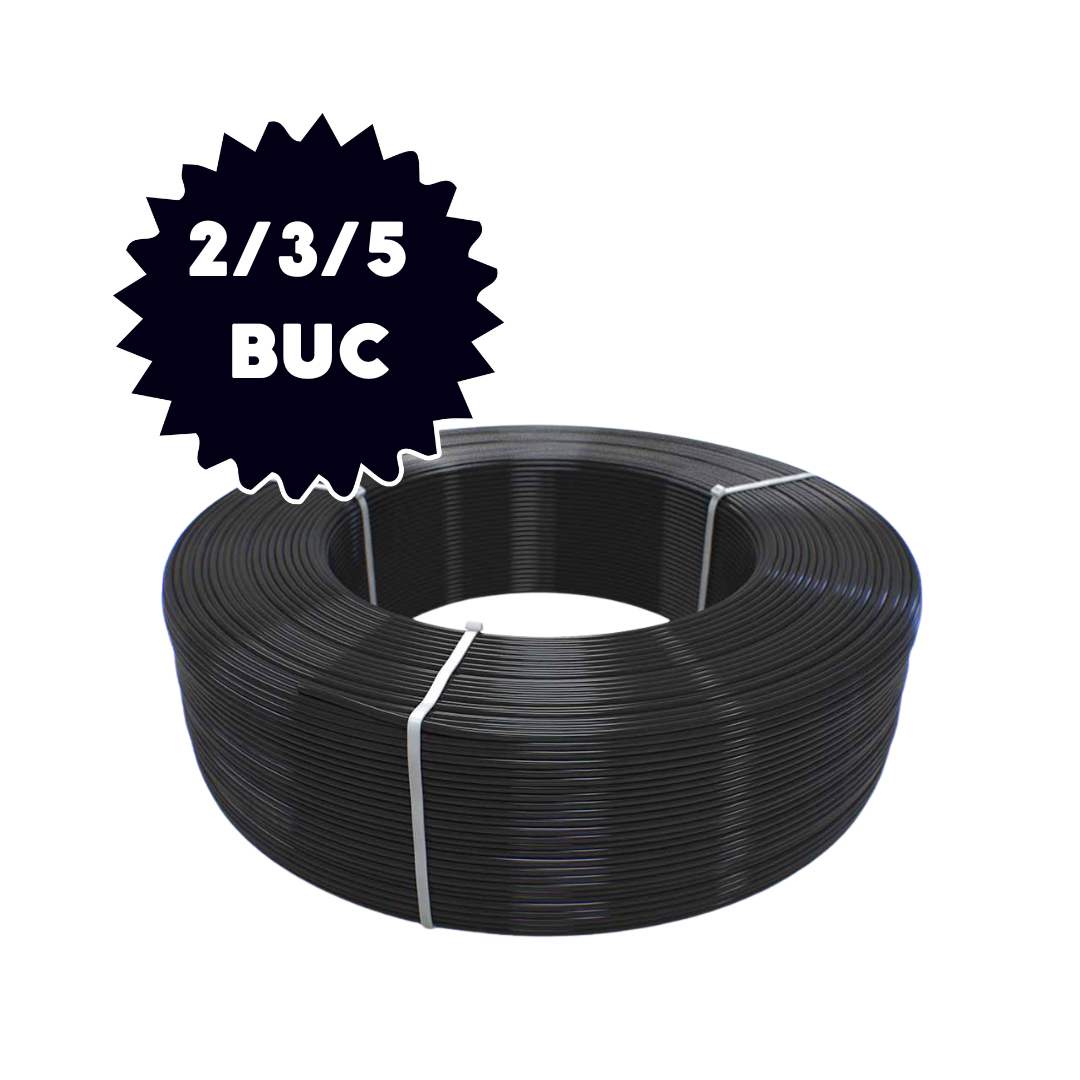 Pachet FormFutura Refill PETG 750 g Traffic Black 2/3/5 buc