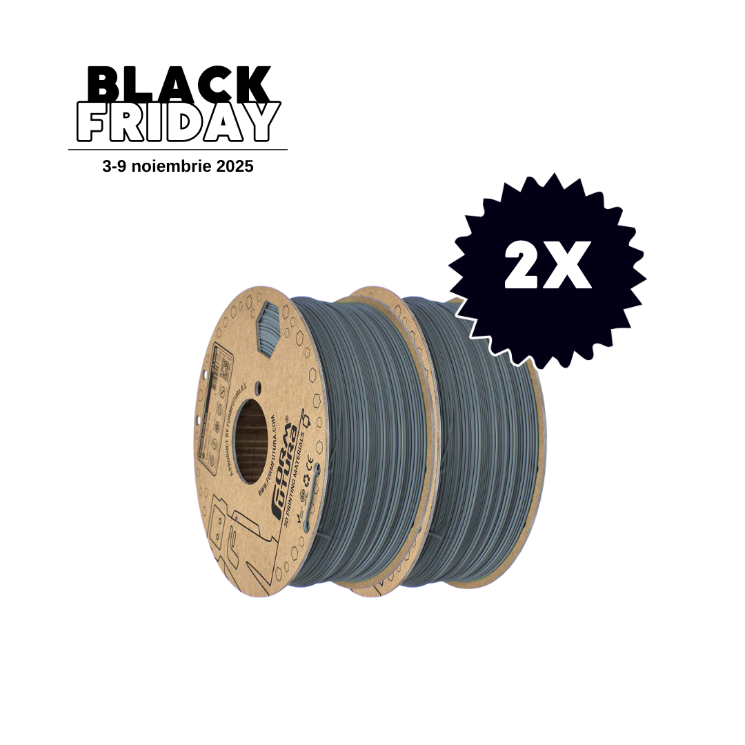 Pachet 2x FormFutura ePLA Squrrel Grey