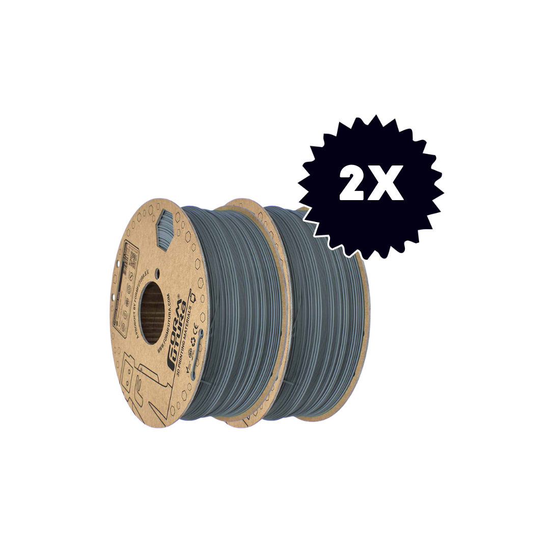 Pachet 2x FormFutura ePLA Squrrel Grey