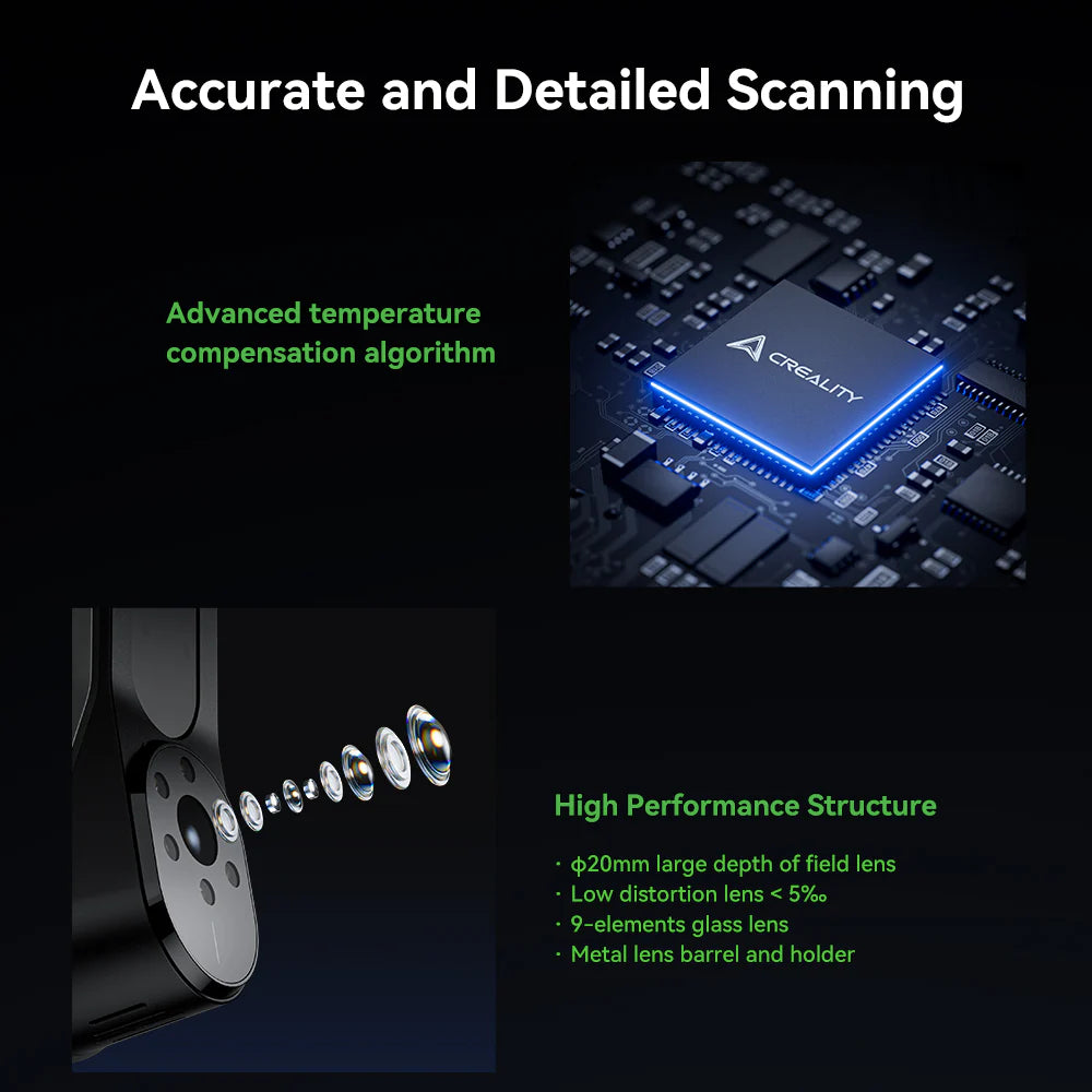 Scanner 3D Creality CR-Scan Raptor