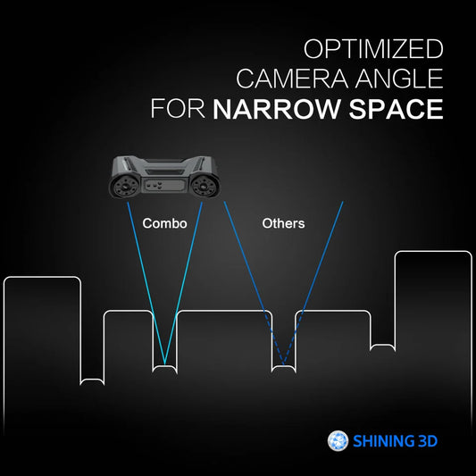 Scanner 3D Shining 3D FreeScan Combo