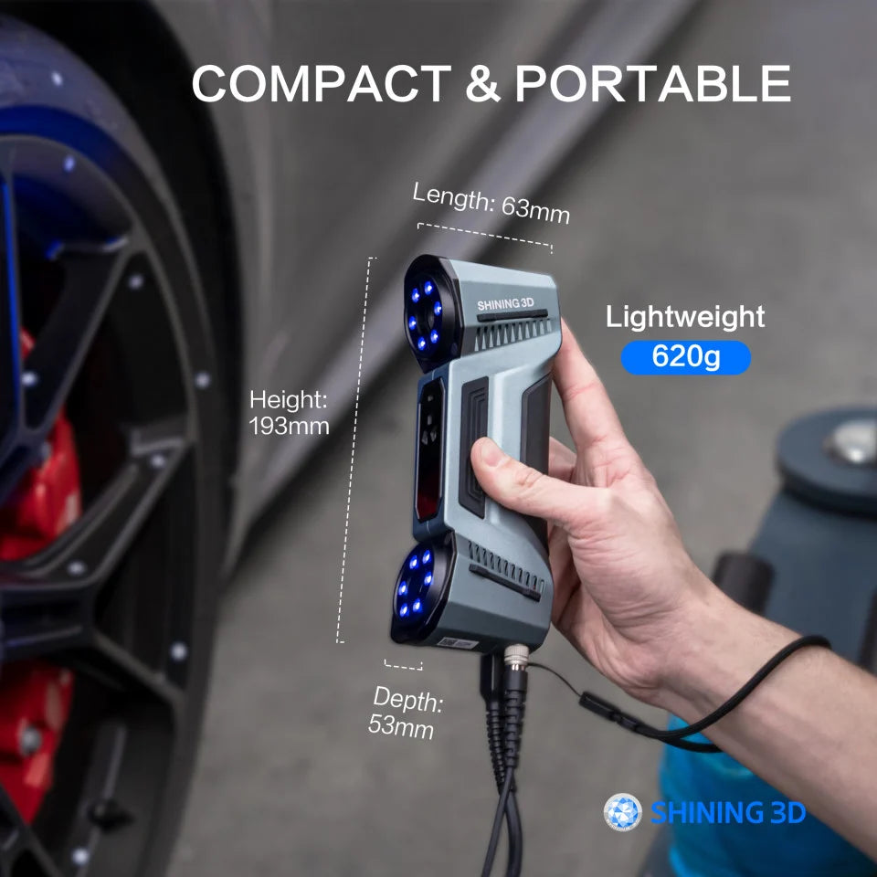 Scanner 3D Shining 3D FreeScan Combo