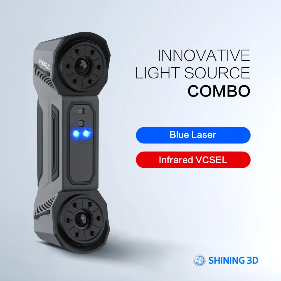 Scanner 3D Shining 3D FreeScan Combo+