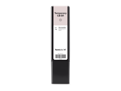 Rășină Formlabs TEMPORARY CB RESIN B1 - 3D Dot Imprimare 3D